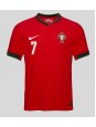 Portugal Cristiano Ronaldo #7 Replika Hemmakläder EM 2024 Kortärmad